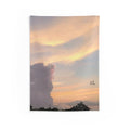 Copy of Sunset Silhouette Wall Tapestry — Golden Tree Landscape Indoor Decor